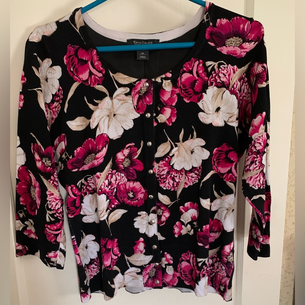 White Housese Black Market cardigan